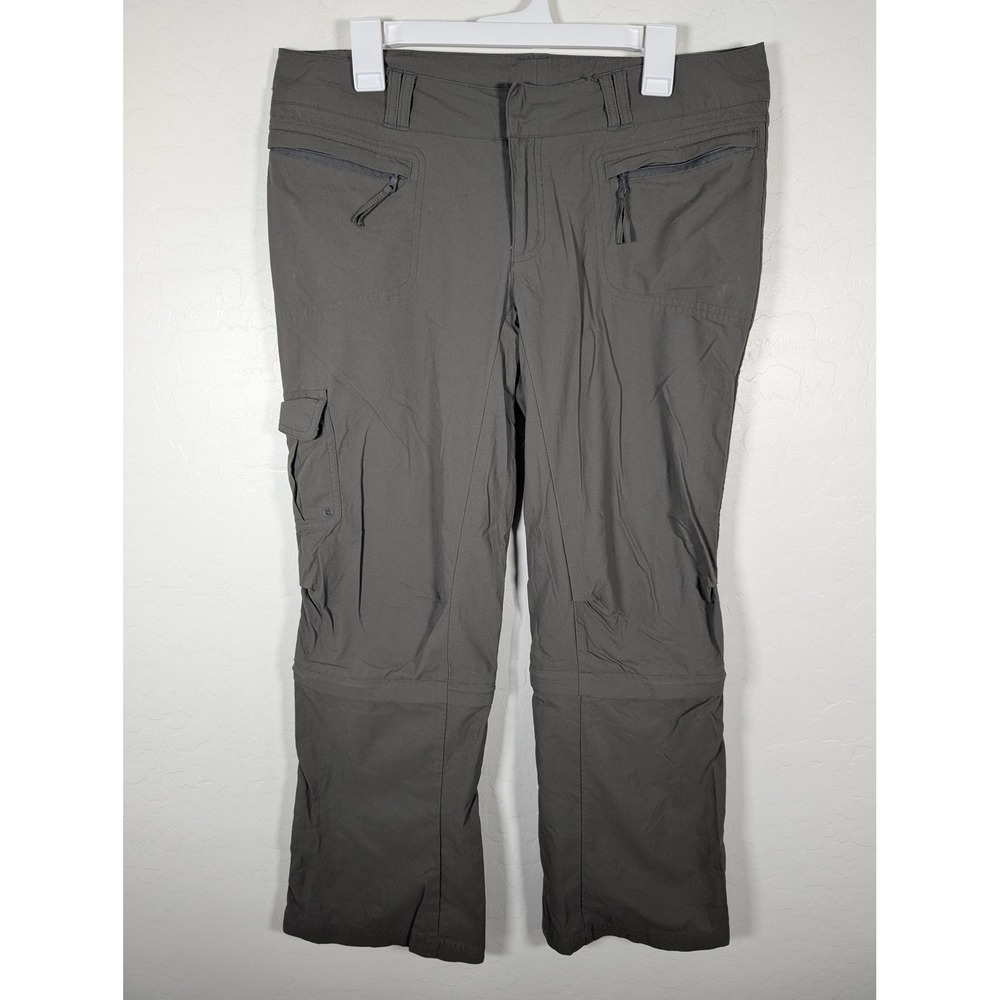 REI Pants Womens 12P Convertible‎ Hiking Outdoor UPF 50+ Nylon Spandex Pockets